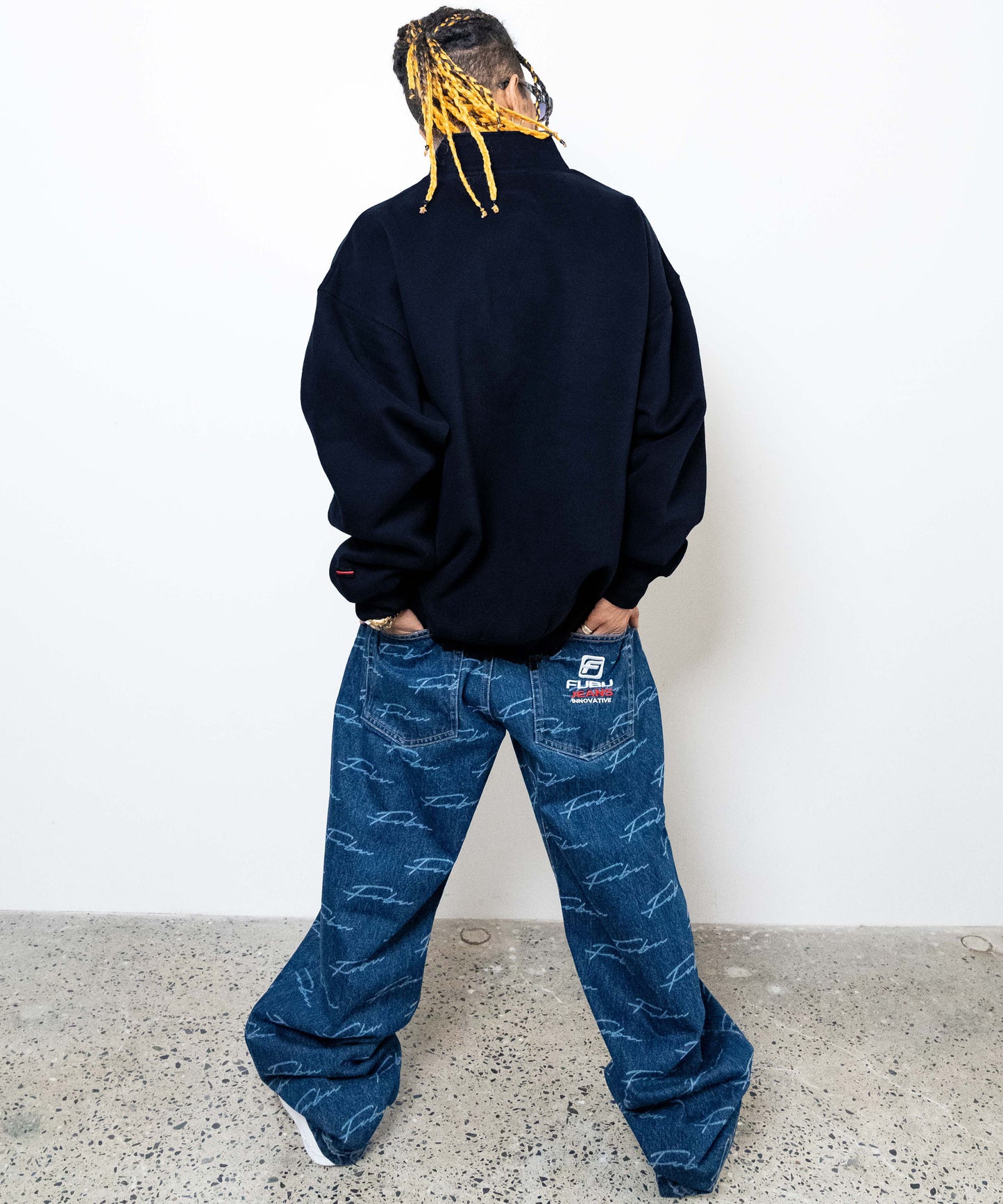 HALF ZIP SWEAT/ハーフジップスウェット【FAU-32707】