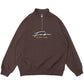 HALF ZIP SWEAT/ハーフジップスウェット【FAU-32707】