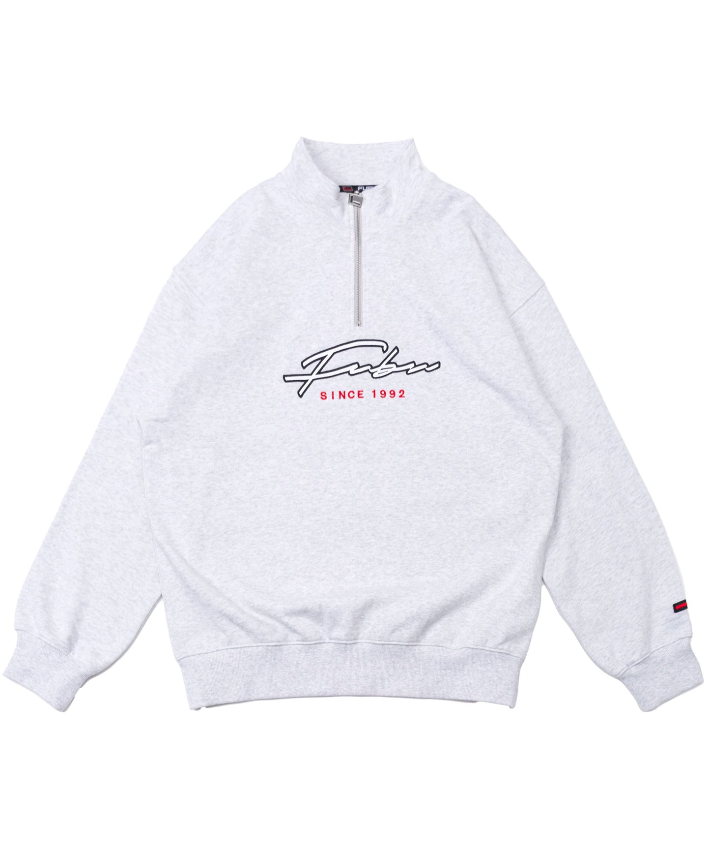 HALF ZIP SWEAT/ハーフジップスウェット【FAU-32707】