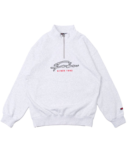 HALF ZIP SWEAT/ハーフジップスウェット【FAU-32707】