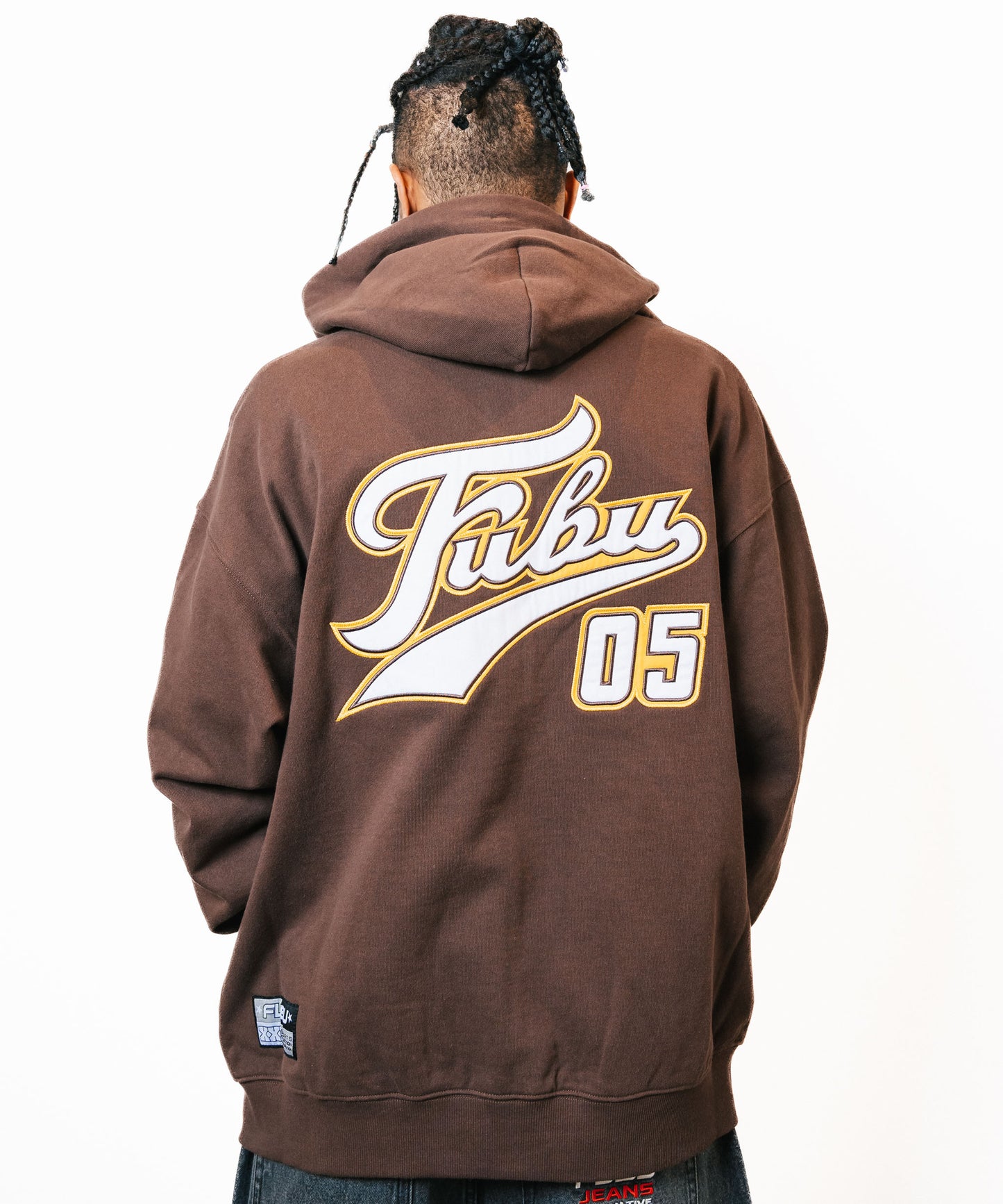 LOGO ZIP HOODIE/ロゴジップパーカー【FAU-32709】
