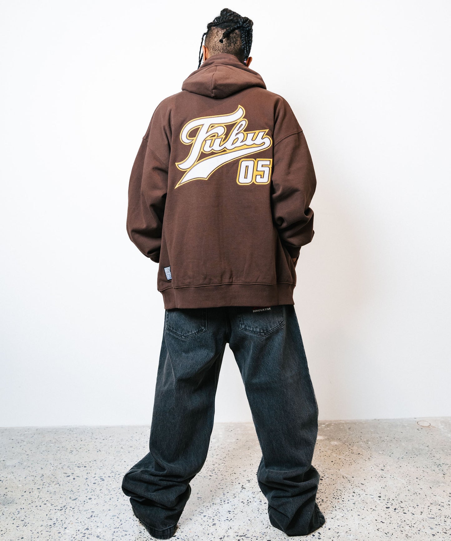 LOGO ZIP HOODIE/ロゴジップパーカー【FAU-32709】