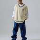 KNIT VEST/ニットベスト【FAM-41702】