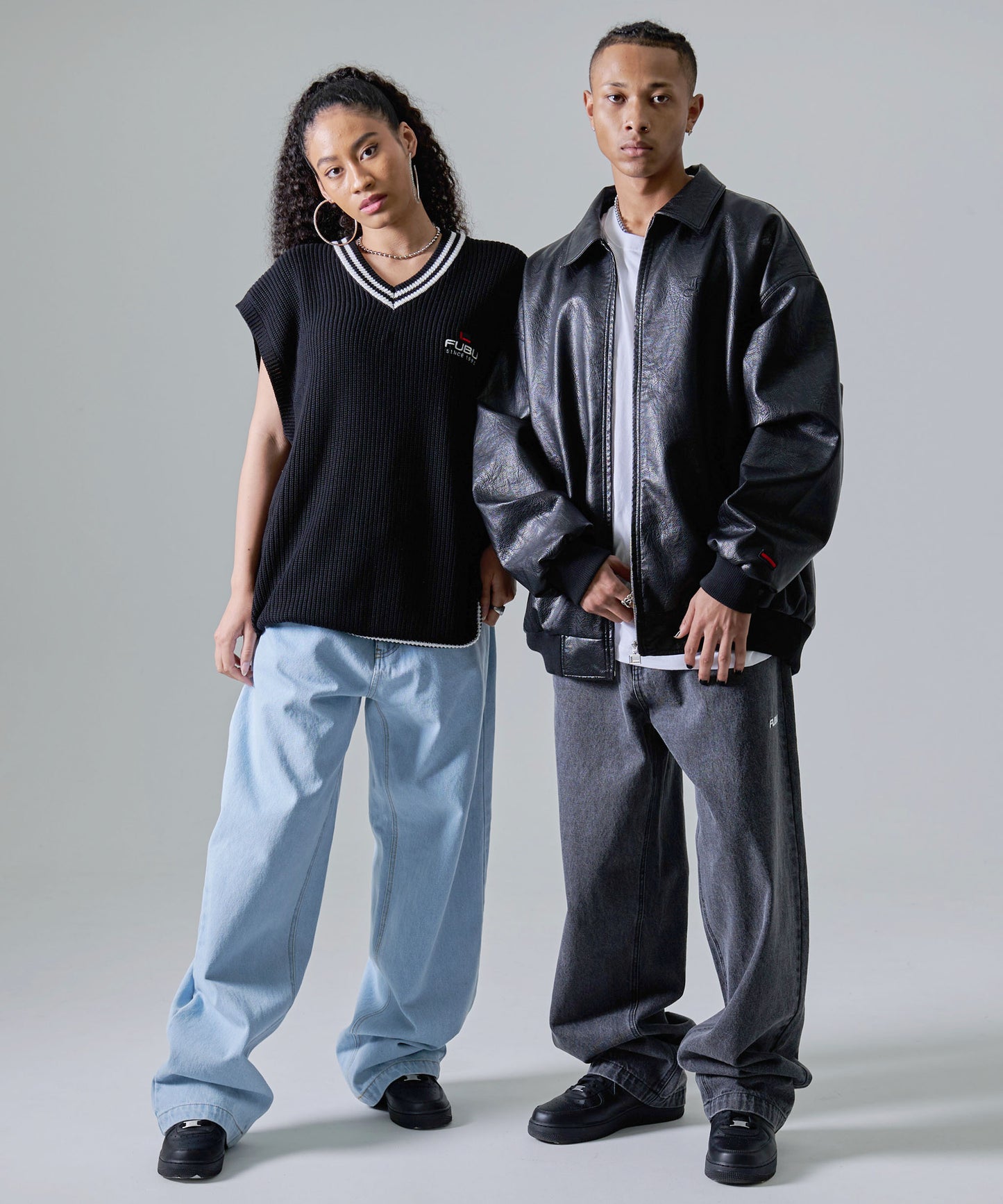 KNIT VEST/ニットベスト【FAM-41702】