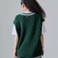 KNIT VEST/ニットベスト【FAM-41702】