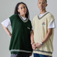 KNIT VEST/ニットベスト【FAM-41702】