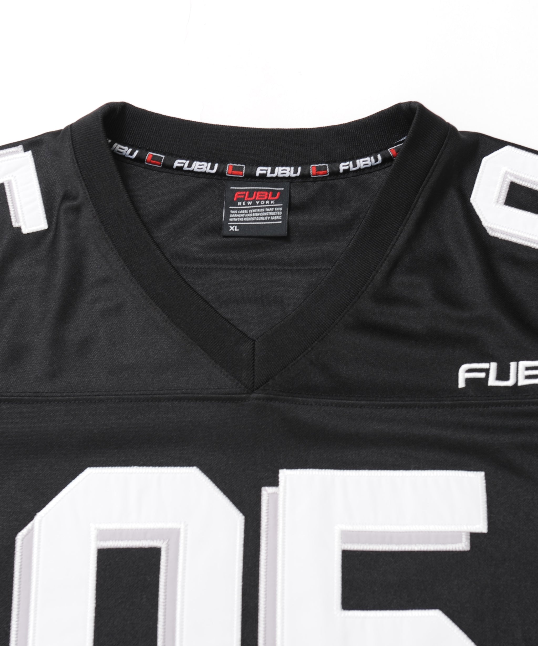 FUBU フブ トップス ブランド ロゴ フットボール ゲームシャツ。FUBUは