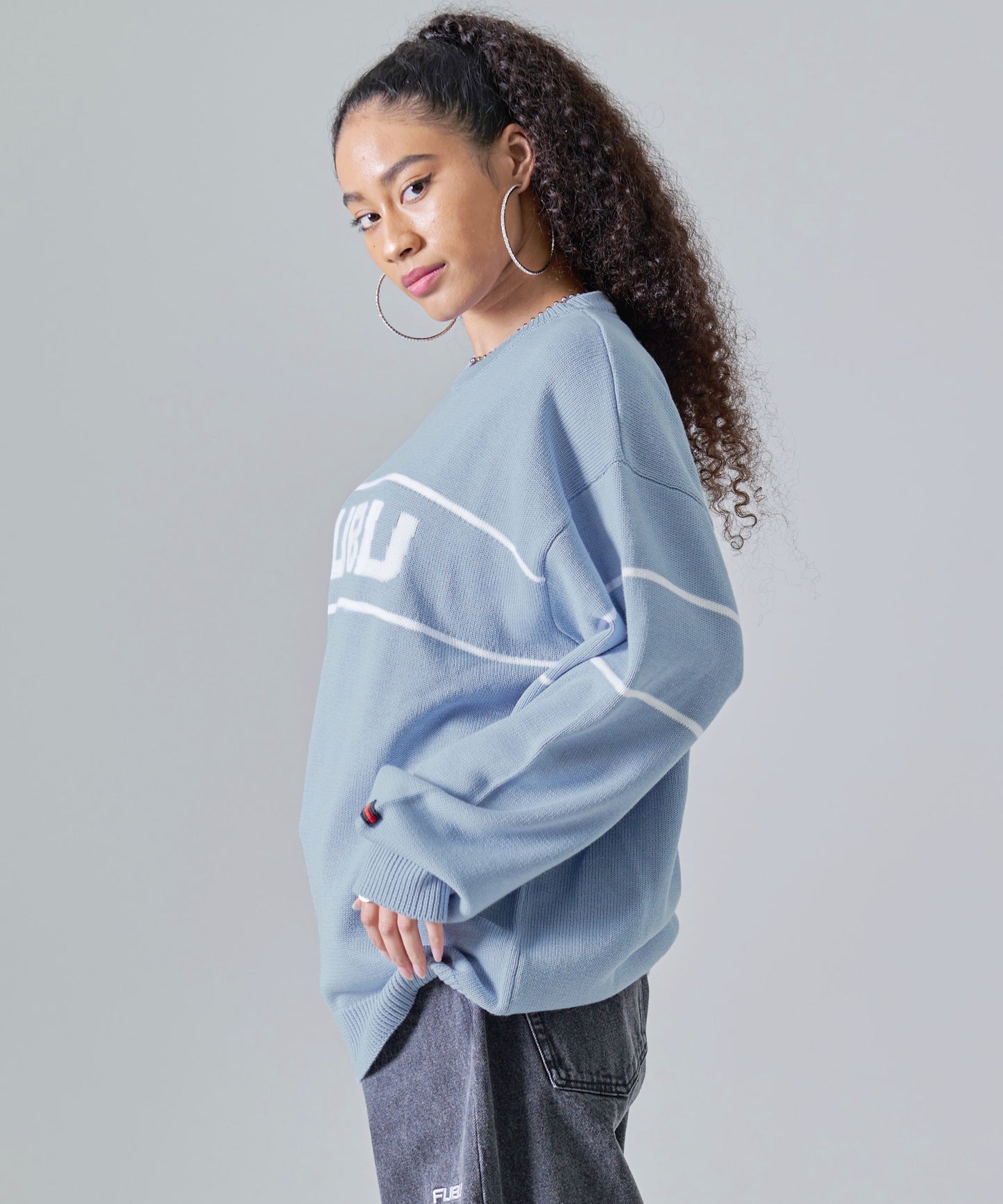 CREW KNIT/クルーニット【FAM-42712】