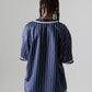 STRIPE BASEBALL SHIRTS/ストライプベースボールシャツ【FAM-41715】
