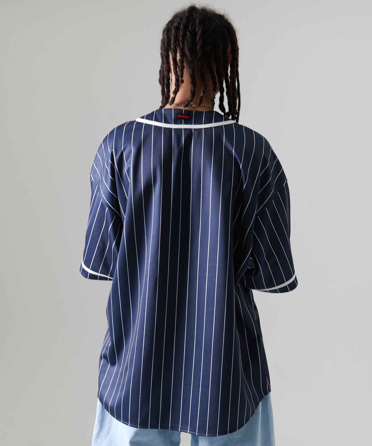 STRIPE BASEBALL SHIRTS/ストライプベースボールシャツ【FAM-41715】