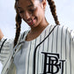STRIPE BASEBALL SHIRTS/ストライプベースボールシャツ【FAM-41715】
