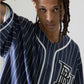 STRIPE BASEBALL SHIRTS/ストライプベースボールシャツ【FAM-41715】