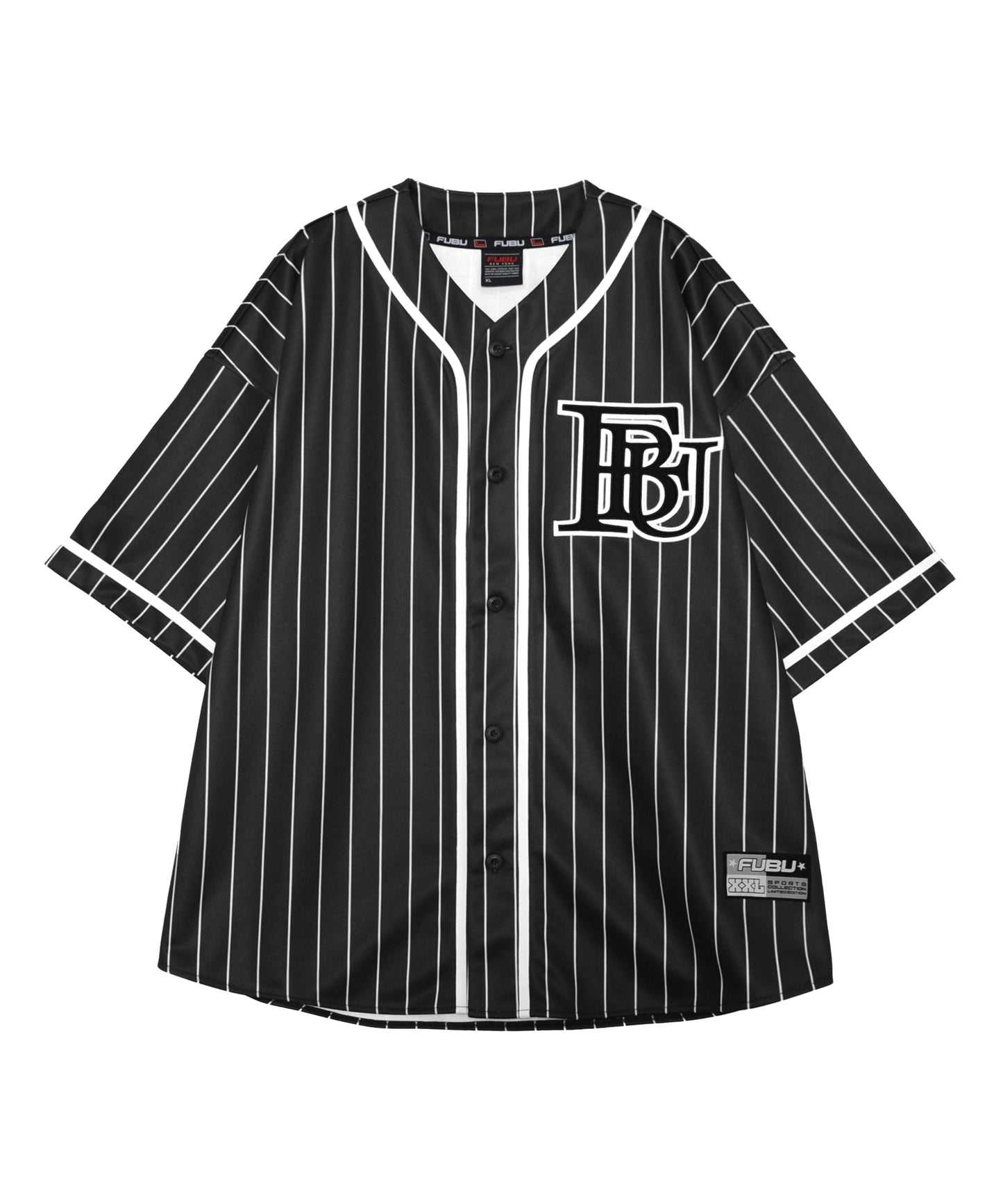 STRIPE BASEBALL SHIRTS/ストライプベースボールシャツ【FAM-41715】