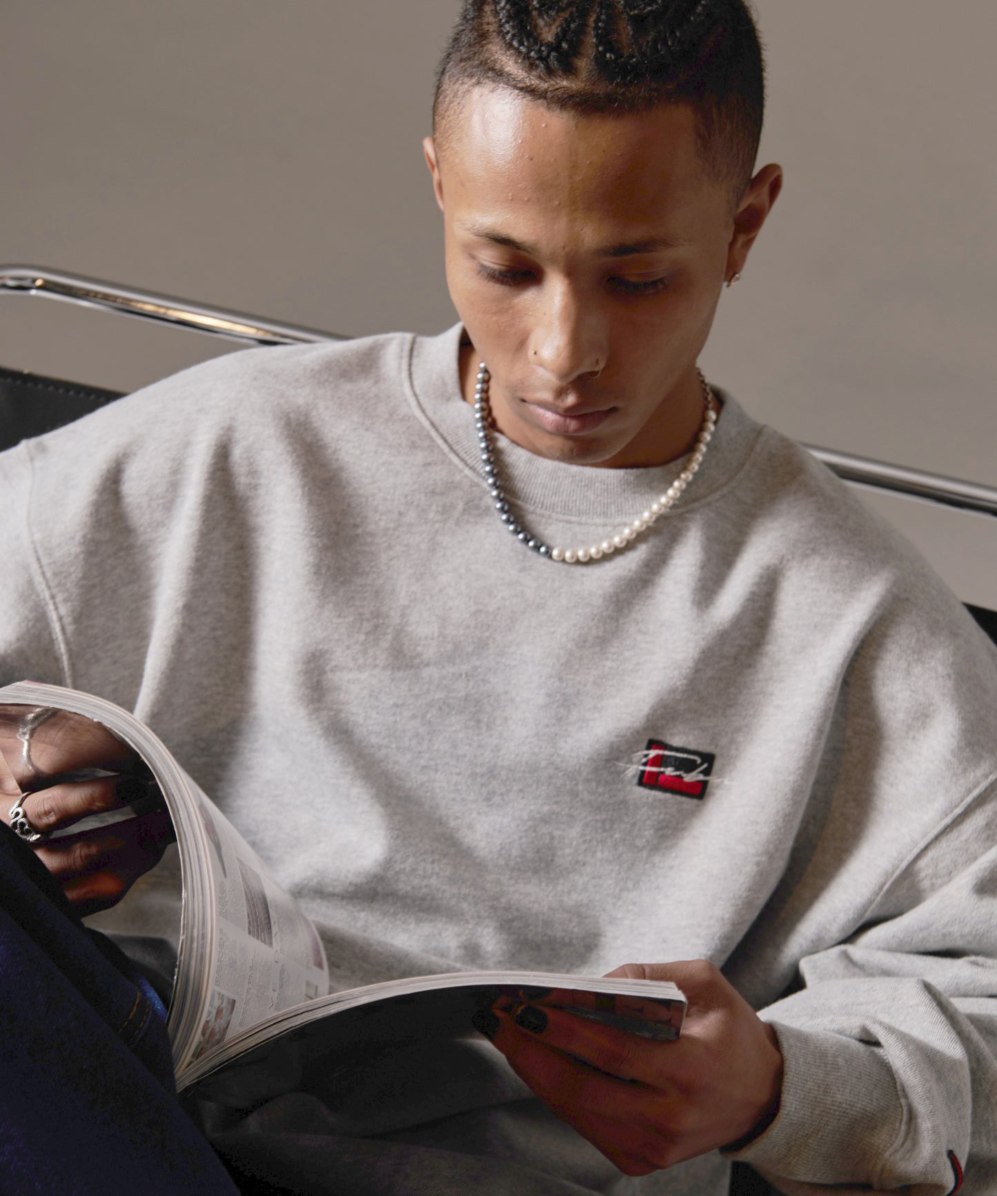 WAPPEN SWEAT/ワッペンスウェット【FAM-42718】