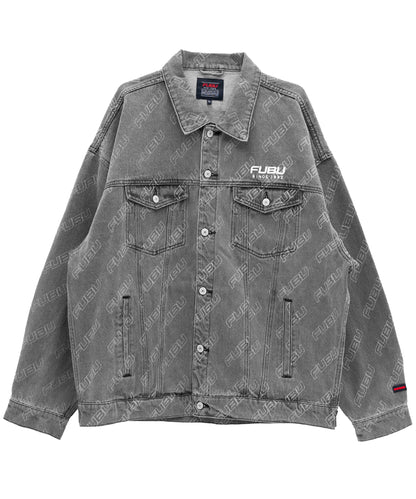 PATTERN DENIM JACKET/総柄デニムジャケット【FAM-42308】