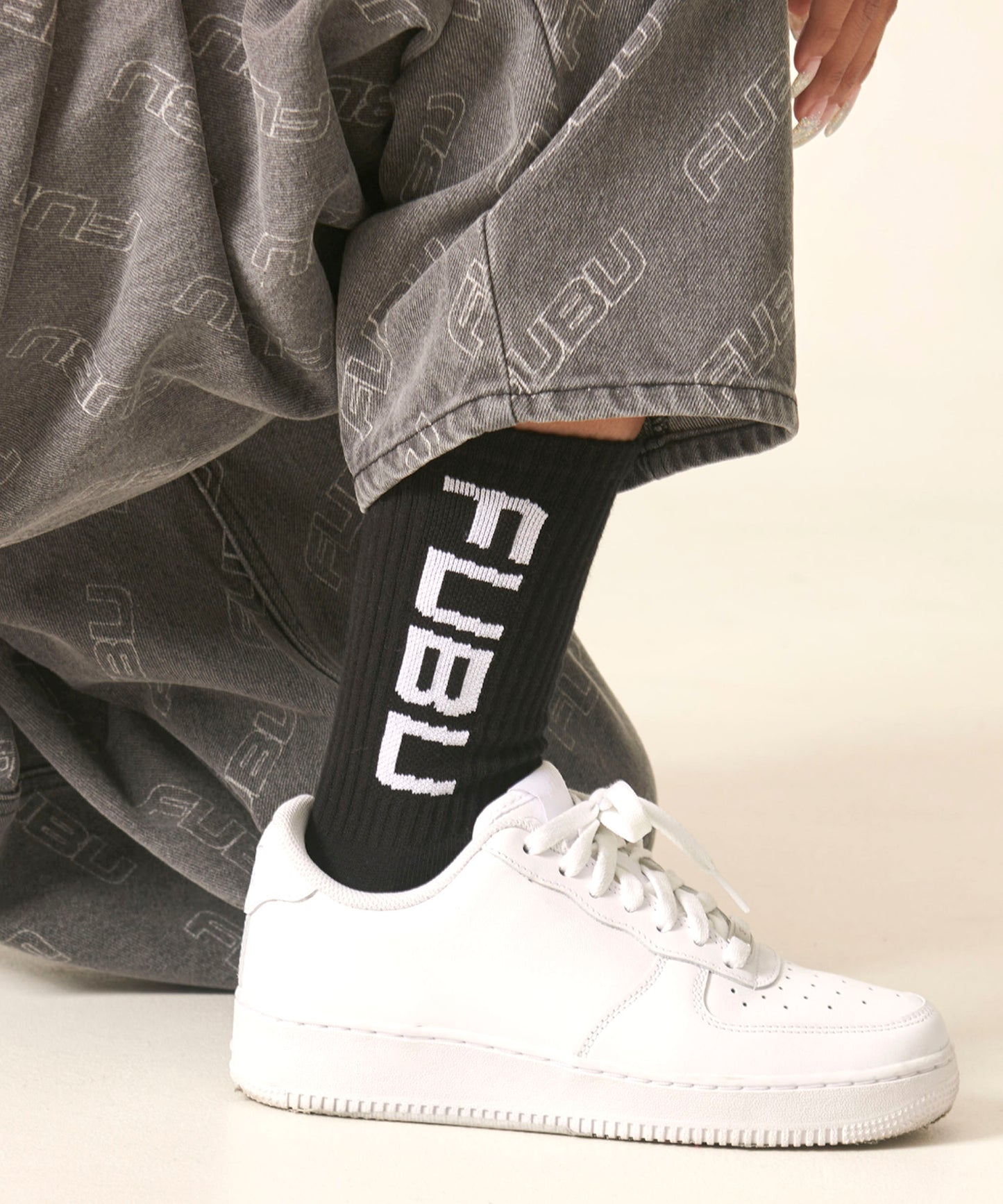 LOGO SOCKS/ロゴソックス【FAM-42903】