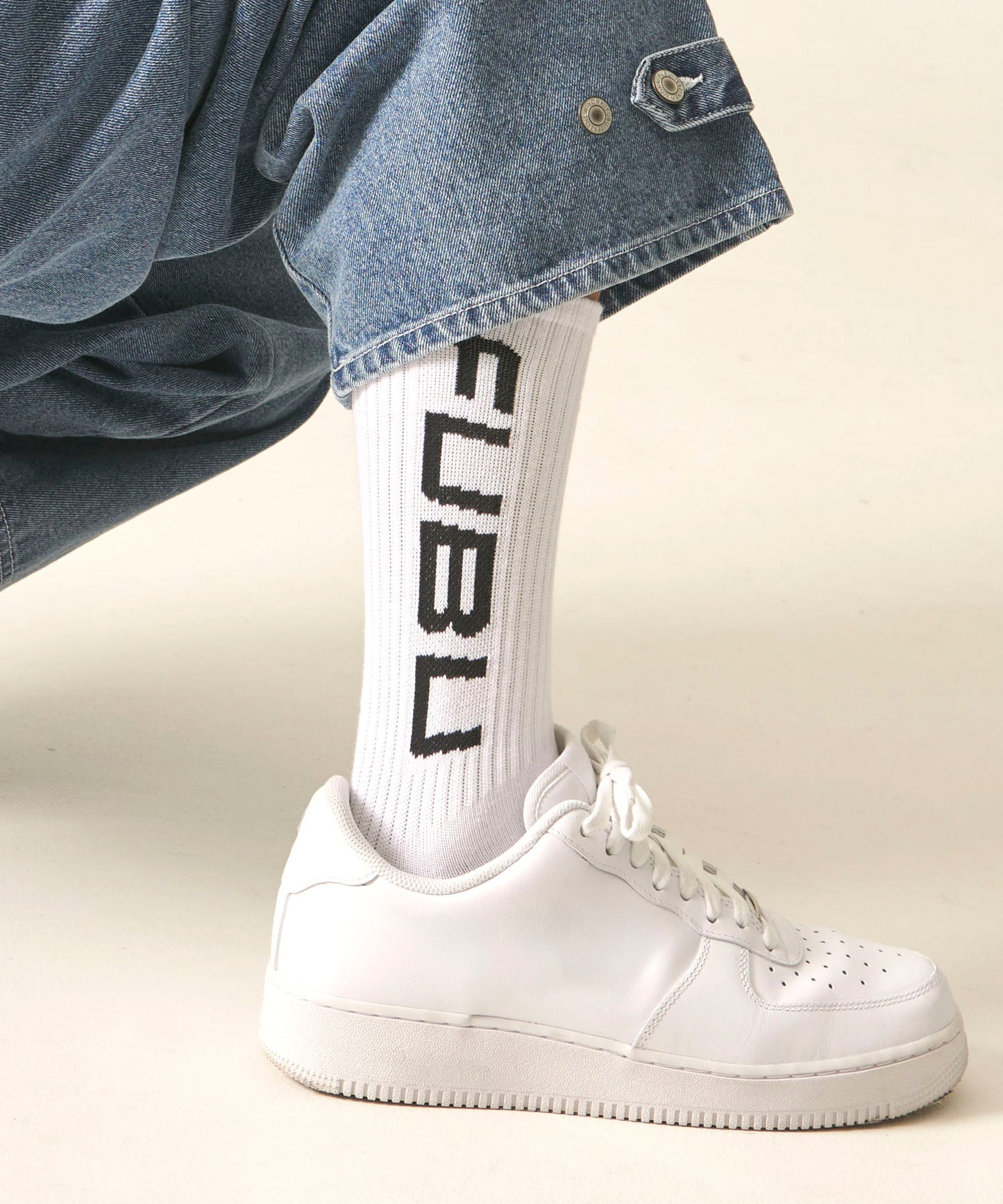 LOGO SOCKS/ロゴソックス【FAM-42903】