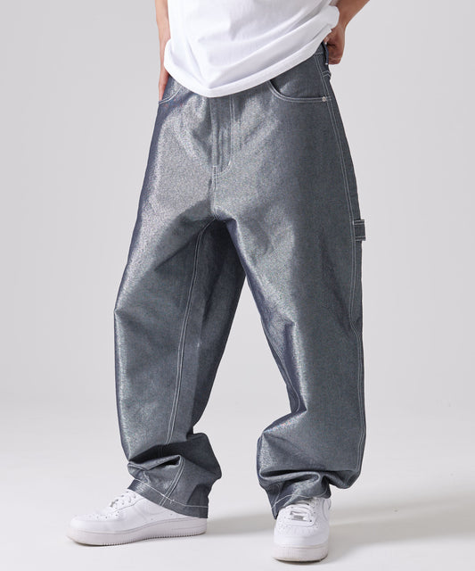 METALLIC DENIM PANTS/メタリックデニムパンツ【FAM-51504】
