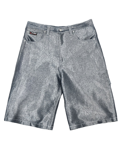 【NEW】METALLIC DENIM SHORT PANTS/メタリックデニムショートパンツ【FAM-51505】