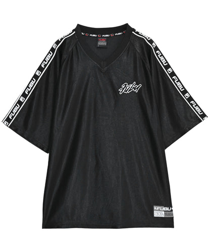 LOGO TAPE GAME SHIRT/ロゴテープゲームシャツ【FAM-51715】