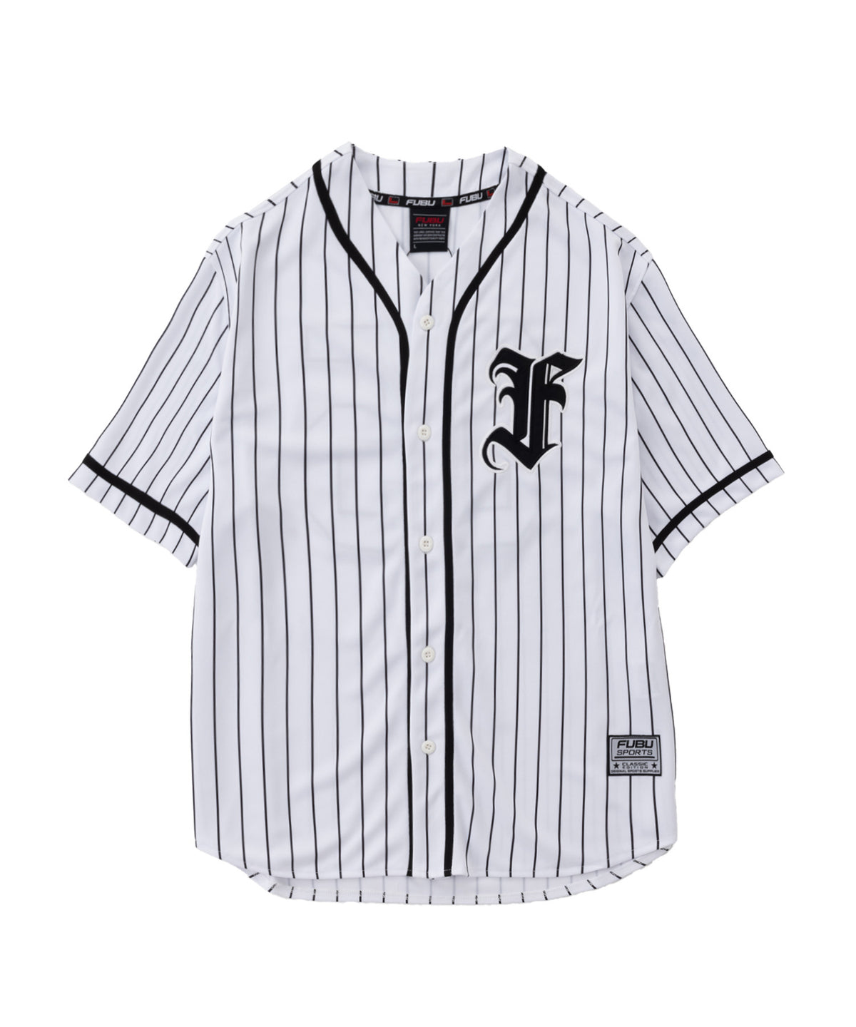 FUBU フブ ベースボールシャツ。FUBUはアメリカの代表的なHIPHOP 