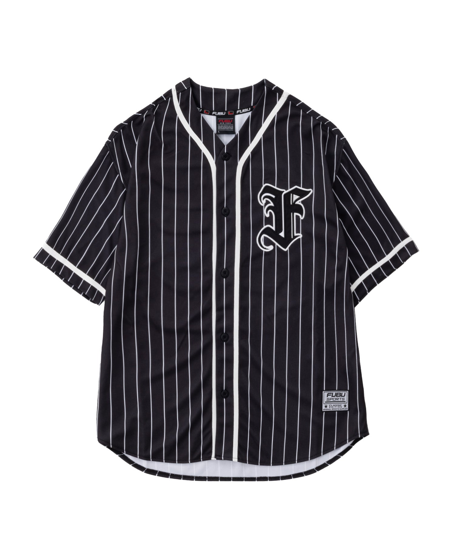 FUBU フブ ベースボールシャツ。FUBUはアメリカの代表的なHIPHOP