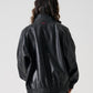 FAUX LEATHER TRACK JACKET/フェイクレザー トラックジャケット【FAM-52300】