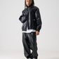 FAUX LEATHER TRACK JACKET/フェイクレザー トラックジャケット【FAM-52300】