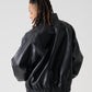 FAUX LEATHER TRACK JACKET/フェイクレザー トラックジャケット【FAM-52300】
