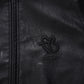 FAUX LEATHER TRACK JACKET/フェイクレザー トラックジャケット【FAM-52300】
