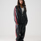 FAUX LEATHER TRACK JACKET/フェイクレザー トラックジャケット【FAM-52300】