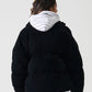 【NEW】VELOR PUFFER JACKET/ベロアパファージャケット【FAM-52301】