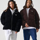 【NEW】VELOR PUFFER JACKET/ベロアパファージャケット【FAM-52301】