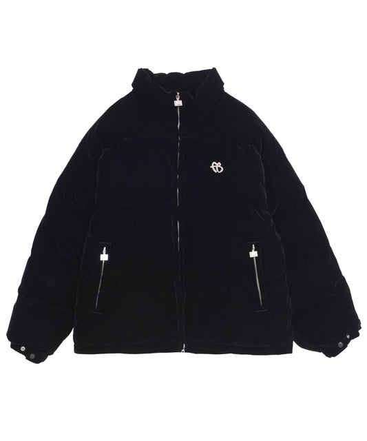 【NEW】VELOR PUFFER JACKET/ベロアパファージャケット【FAM-52301】