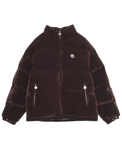 【NEW】VELOR PUFFER JACKET/ベロアパファージャケット【FAM-52301】