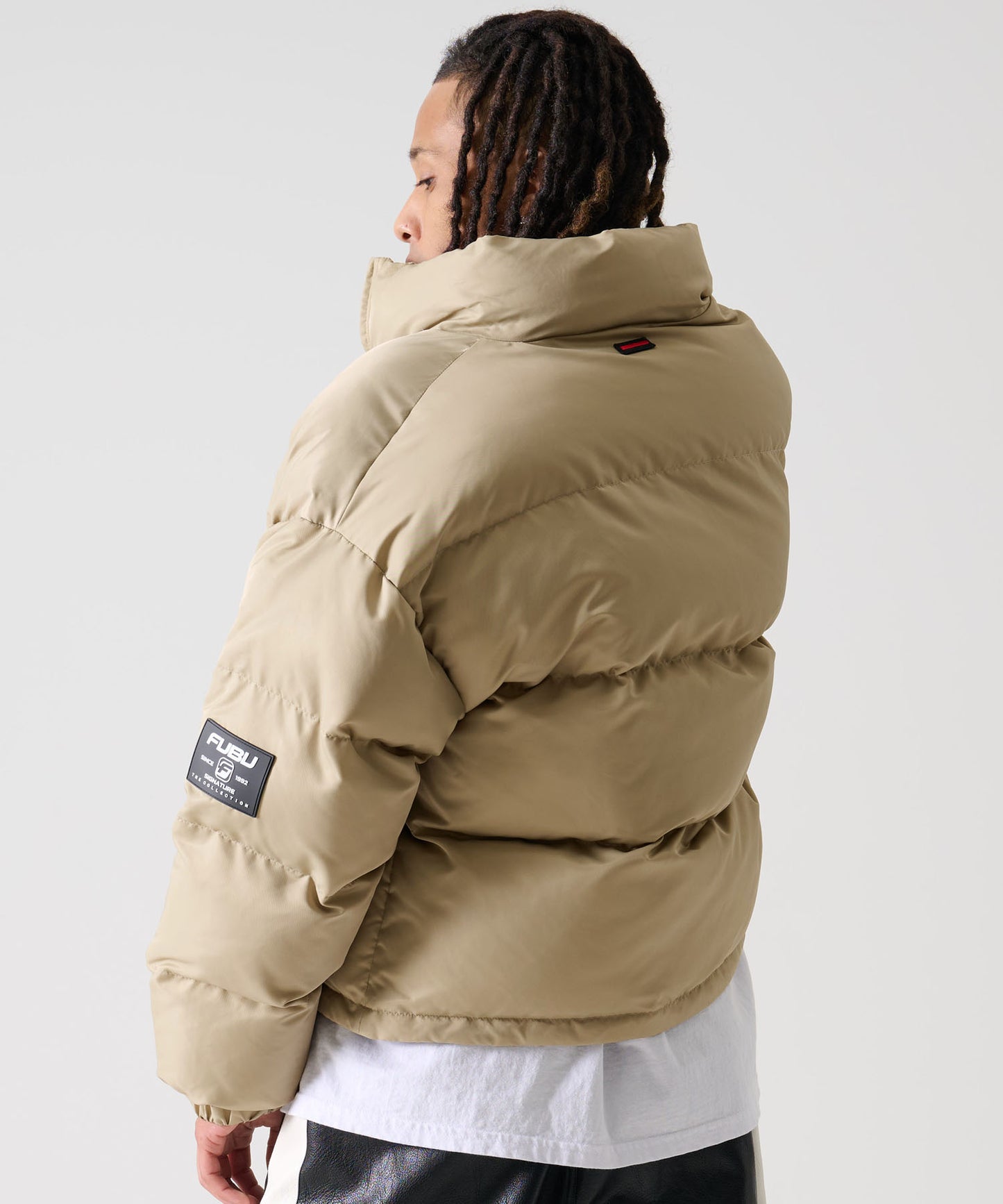 【NEW】【9月下旬発送予定】SHORT NYLON TWILL PUFFER JACKET/ショートナイロンツイルパファージャケット【FAM-52303】