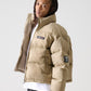 【NEW】【9月下旬発送予定】SHORT NYLON TWILL PUFFER JACKET/ショートナイロンツイルパファージャケット【FAM-52303】