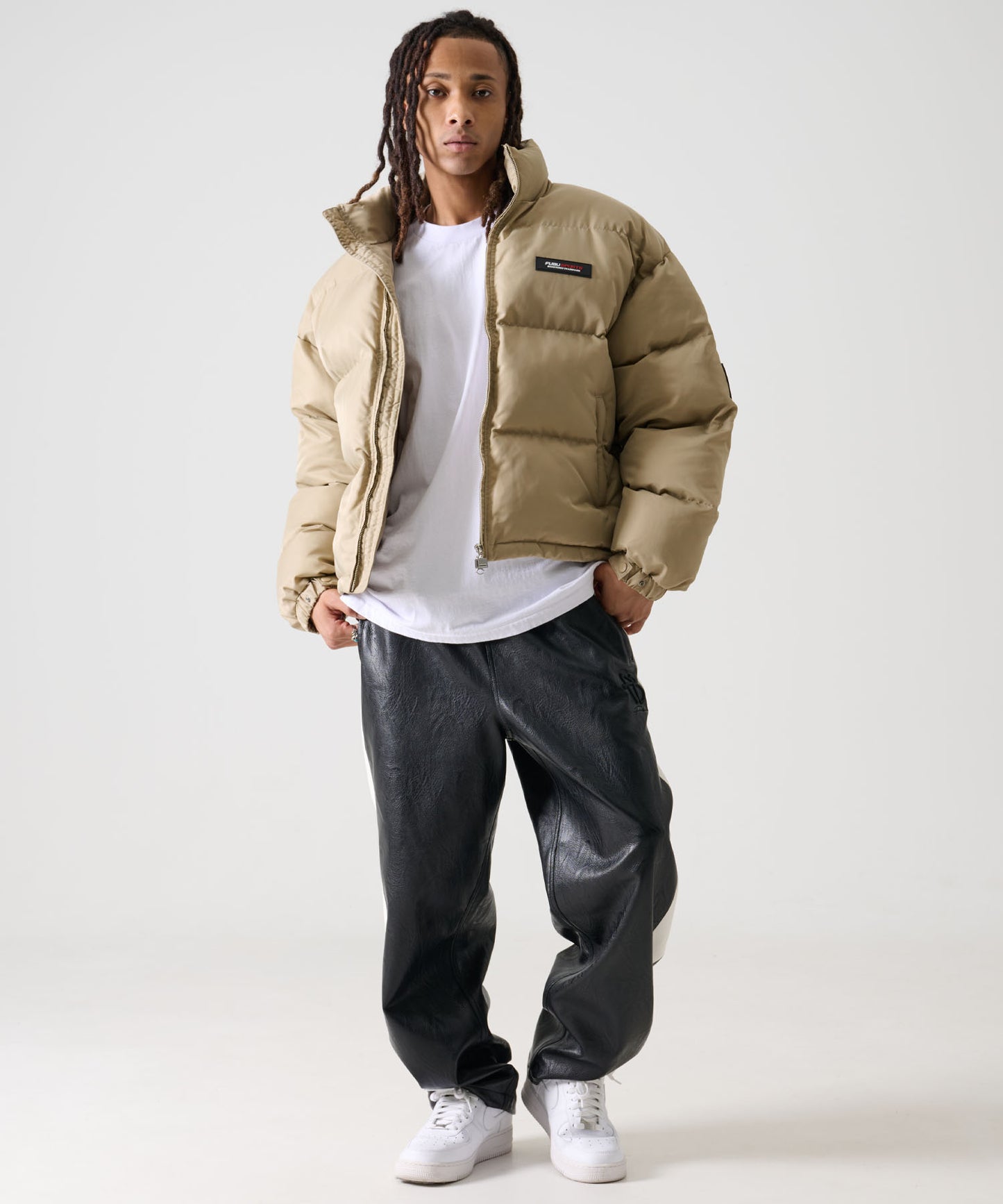 【NEW】【9月下旬発送予定】SHORT NYLON TWILL PUFFER JACKET/ショートナイロンツイルパファージャケット【FAM-52303】