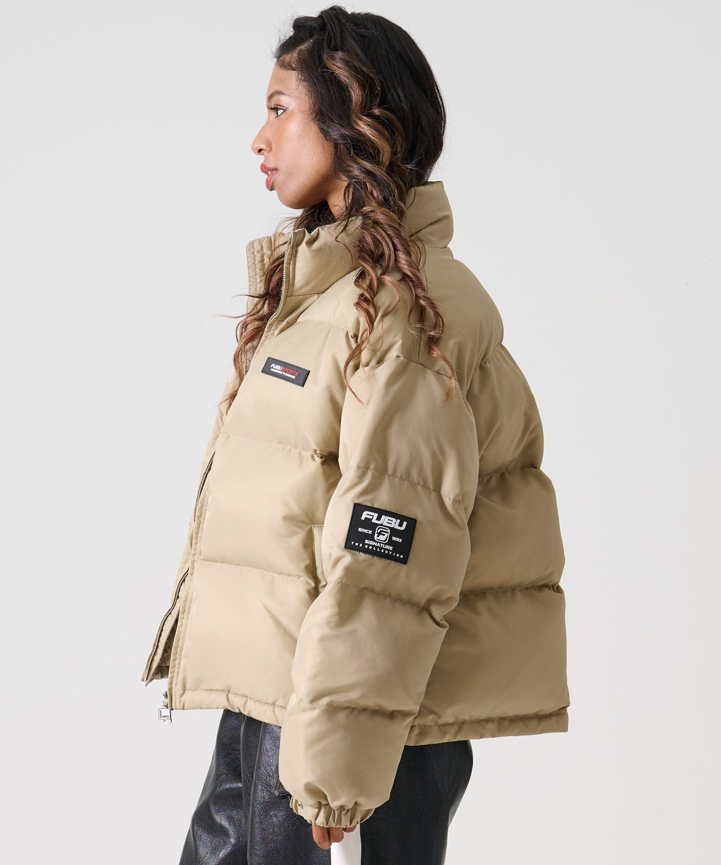 【NEW】【9月下旬発送予定】SHORT NYLON TWILL PUFFER JACKET/ショートナイロンツイルパファージャケット【FAM-52303】