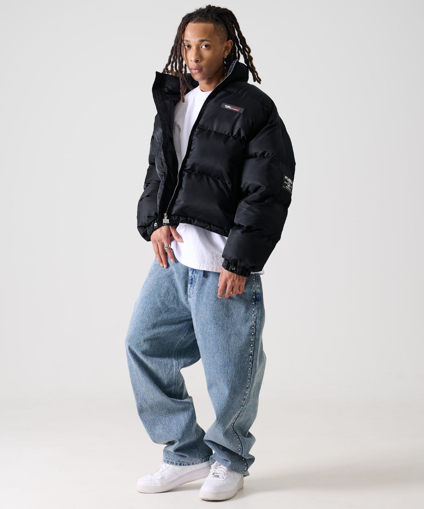 【NEW】【9月下旬発送予定】SHORT NYLON TWILL PUFFER JACKET/ショートナイロンツイルパファージャケット【FAM-52303】
