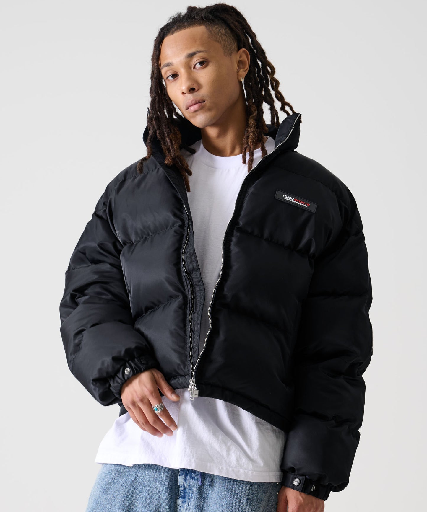 【NEW】【9月下旬発送予定】SHORT NYLON TWILL PUFFER JACKET/ショートナイロンツイルパファージャケット【FAM-52303】