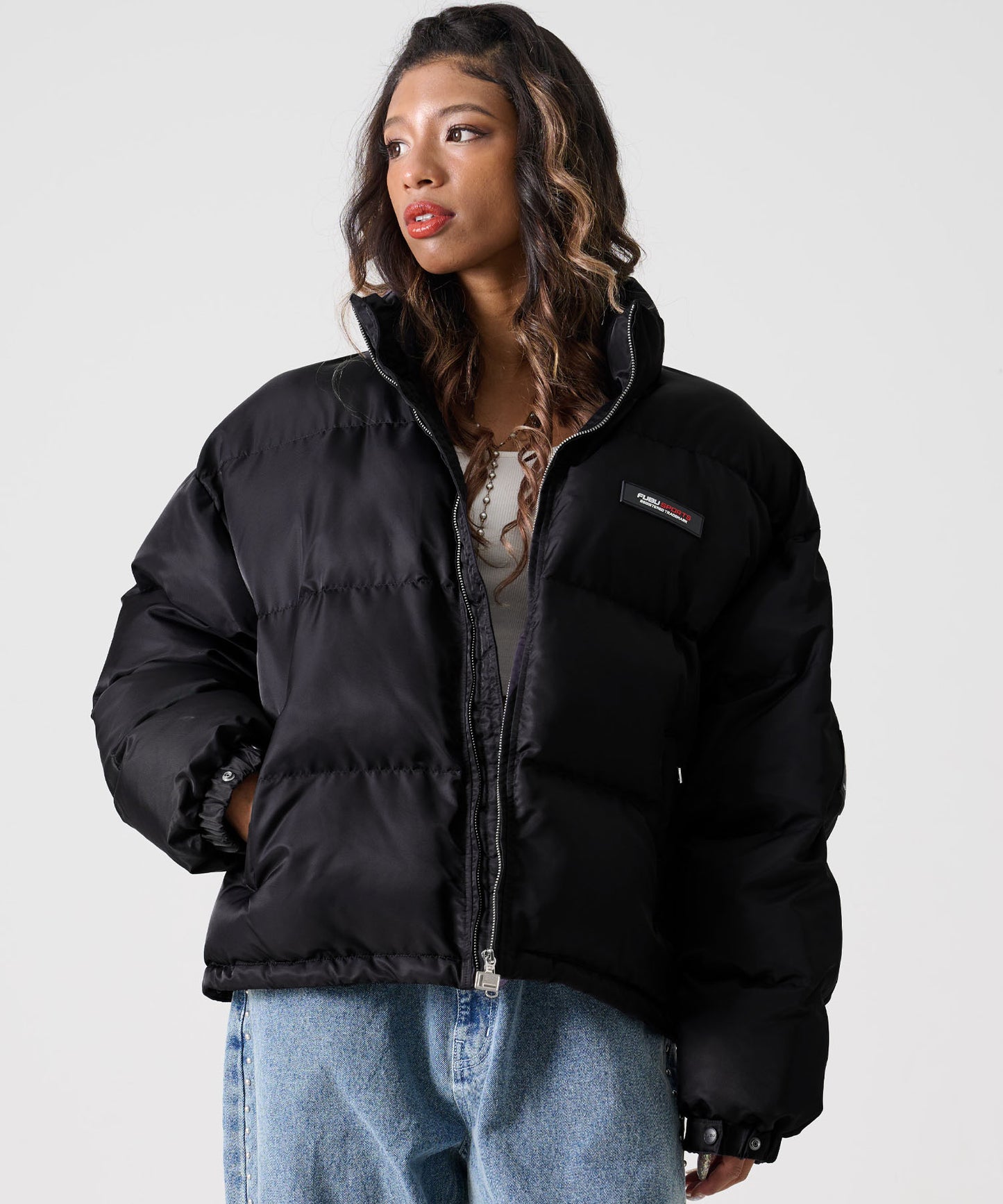 【NEW】【9月下旬発送予定】SHORT NYLON TWILL PUFFER JACKET/ショートナイロンツイルパファージャケット【FAM-52303】