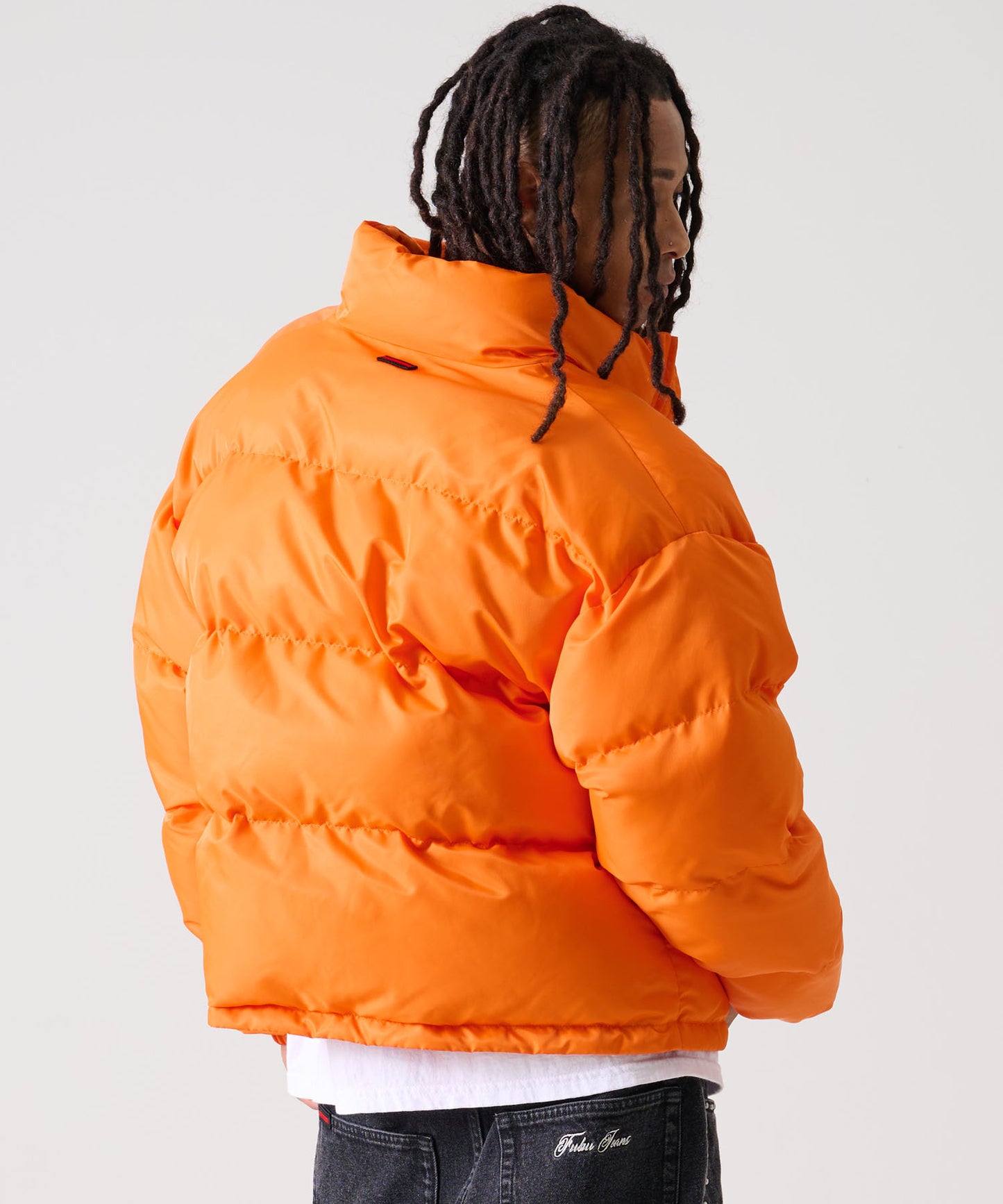 【NEW】【9月下旬発送予定】SHORT NYLON TWILL PUFFER JACKET/ショートナイロンツイルパファージャケット【FAM-52303】