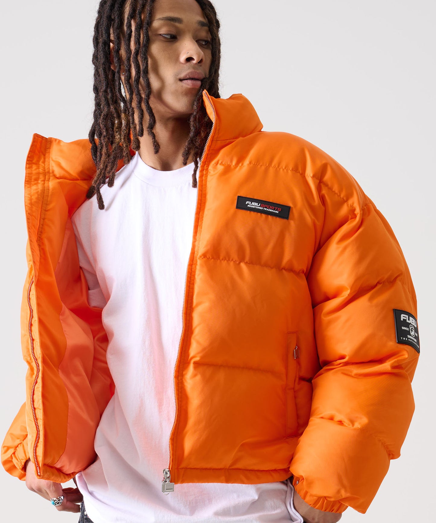 【NEW】【9月下旬発送予定】SHORT NYLON TWILL PUFFER JACKET/ショートナイロンツイルパファージャケット【FAM-52303】