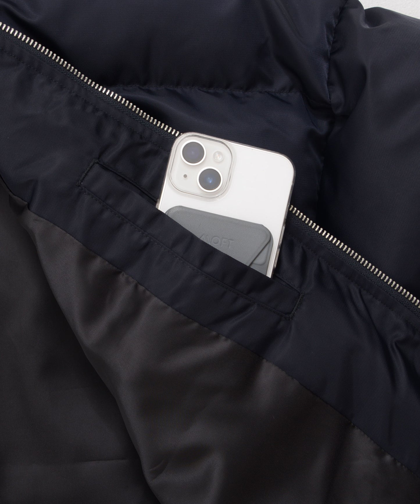 【NEW】【9月下旬発送予定】SHORT NYLON TWILL PUFFER JACKET/ショートナイロンツイルパファージャケット【FAM-52303】