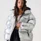 【NEW】【9月下旬発送予定】NYLON PUFFER HOODED JACKET/フード付きナイロンパファージャケット【FAM-52305】