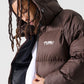 【NEW】【9月下旬発送予定】NYLON PUFFER HOODED JACKET/フード付きナイロンパファージャケット【FAM-52305】
