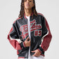 【NEW】【9月下旬発送予定】FAUX LEATHER GAME JACKET/フェイクレザー ゲームジャケット【FAM-52306】