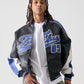 【NEW】【9月下旬発送予定】FAUX LEATHER GAME JACKET/フェイクレザー ゲームジャケット【FAM-52306】