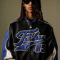 【NEW】【9月下旬発送予定】FAUX LEATHER GAME JACKET/フェイクレザー ゲームジャケット【FAM-52306】